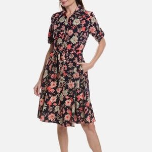 Nanette Nanette Lepore Women's Nolita Stretch Shirtdress Sz 14